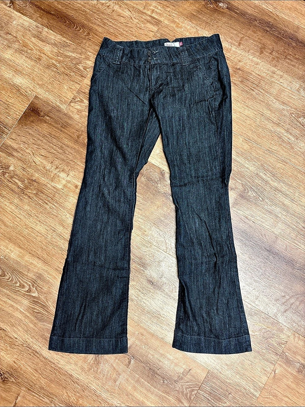 Mudd Black Flare Jeans Waist 8 Like New